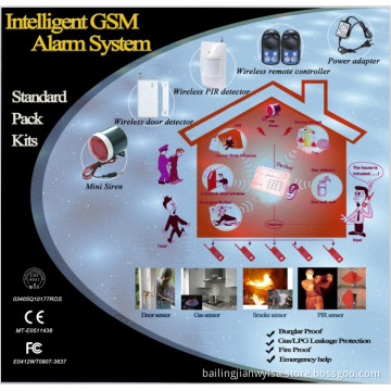 GSM/CDMA Wireless Security Alarm System Bl-6000
